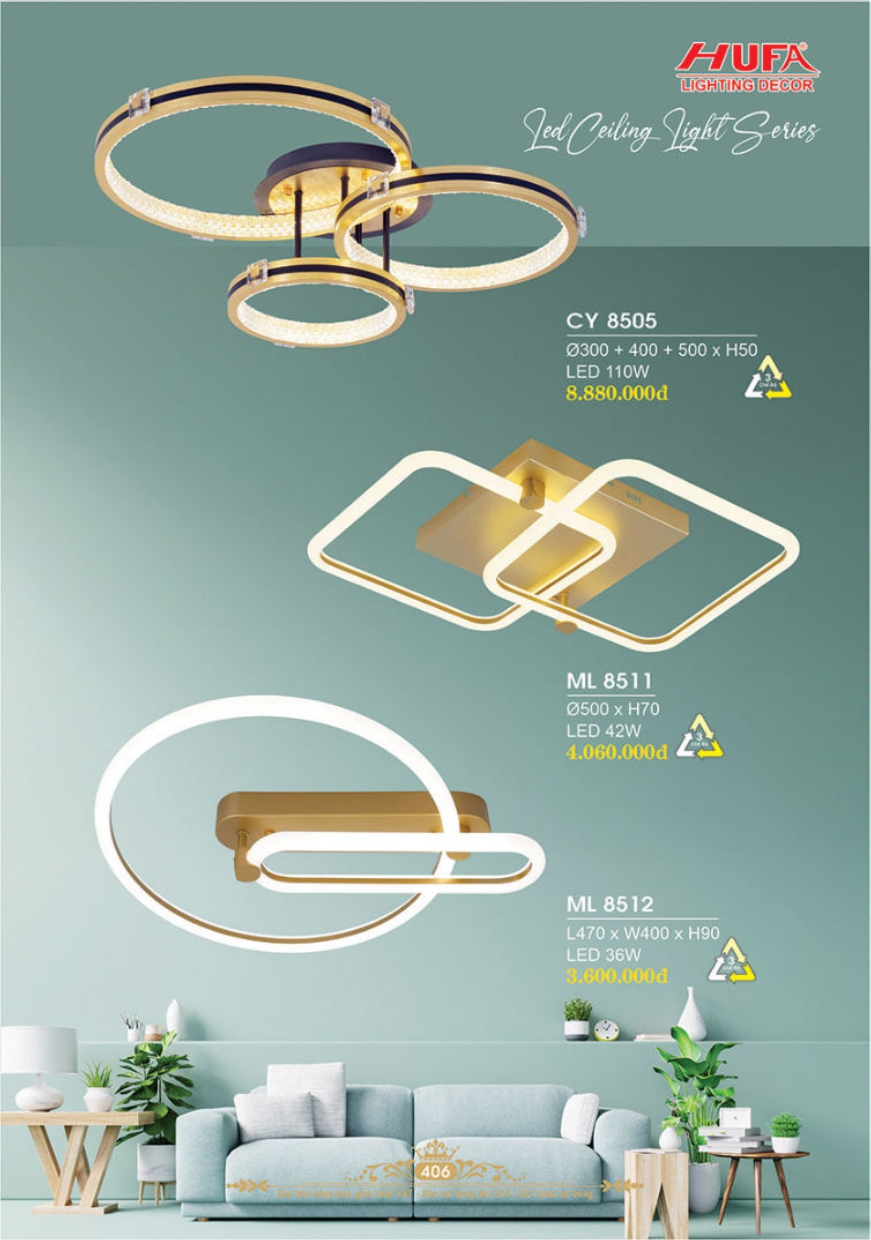 Bảng giá đèn trang trí HUFA